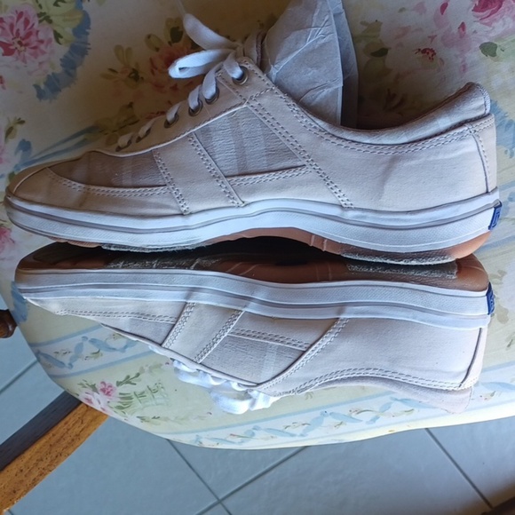 Keds Womens Tan Plaid Canvas Casual Comfort Sports Sneakers Shoes Size US 7 - Picture 4 of 8